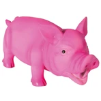 Trixie, toy pig dogs, with original sound, latex, 21cm, multicolor