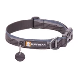 RUFFWEAR Flat Out Rocky Mountains, collar ajustable para perro, azul y gris, L(51-66 x 2.5cm)