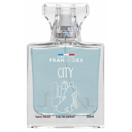 FRANCODEX Dog City, dog perfume, bottle, 50ml