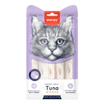 WANPY Creamy Treat, Atún y Cangrejo, bolsa de recompensa para gatos, (puré), 70g