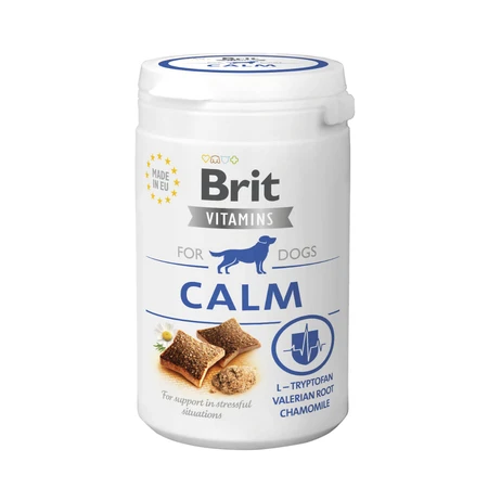 BRIT Vitamins Calm, XS-XL, Insecten, graanvrije functionele beloningsbox voor honden, zenuwstelsel & kalmerend, 150g