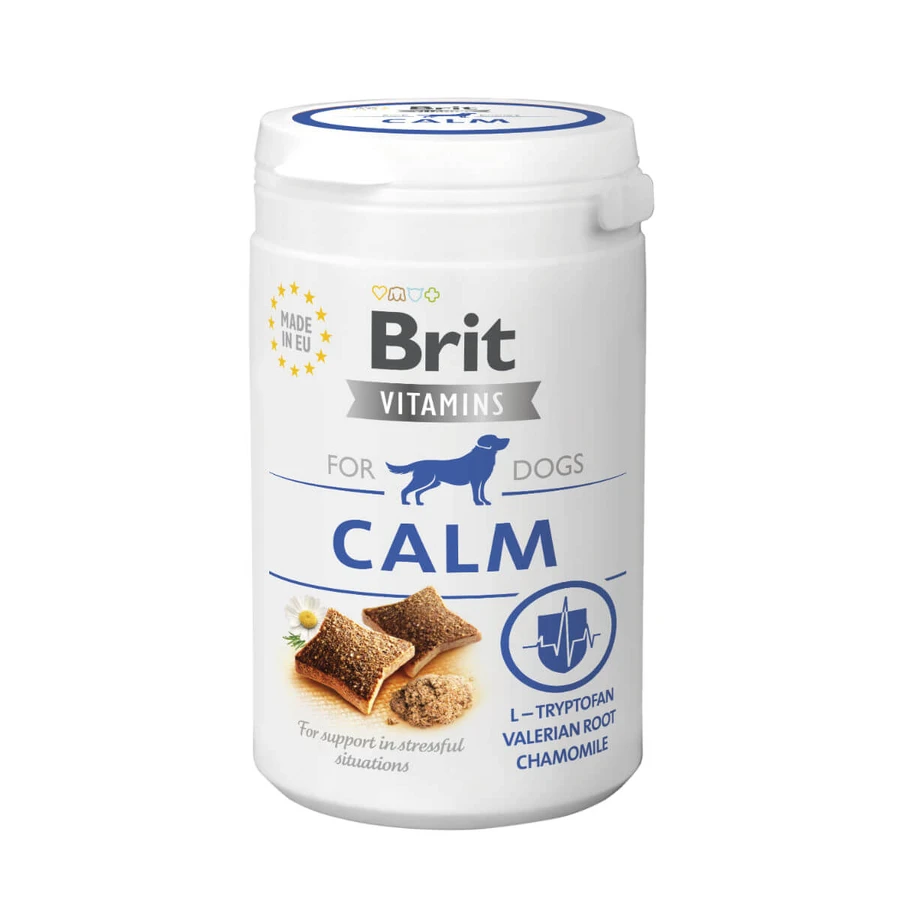 BRIT Vitamins Calm, XS-XL, Insecten, graanvrije functionele beloningsbox voor honden, zenuwstelsel & kalmerend, 150g