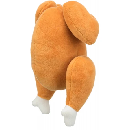 Trixie, toy chicken grill dogs, with sound, plush, 26cm, multicolor