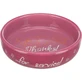 TRIXIE Thanks, comedero para gatos, redondo, cerámica, varios colores, 0,3l, ⌀15cm