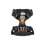 RUFFWEAR Front Rage Moonlight Mountains, Doppelgeschirr (Brust&Rücken) Hundetraining, verstellbar, reflektierend, braun und grau, S(56-69cm)