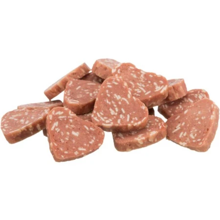 TRIXIE Premio Hearts, Ente und Kabeljau, getreidefreier Belohnungsbeutel für Katzen, 50g
