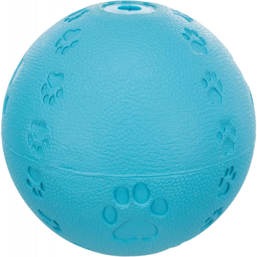Trixie, dog ball toy, with sound, natural rubber, 9cm, multicolor