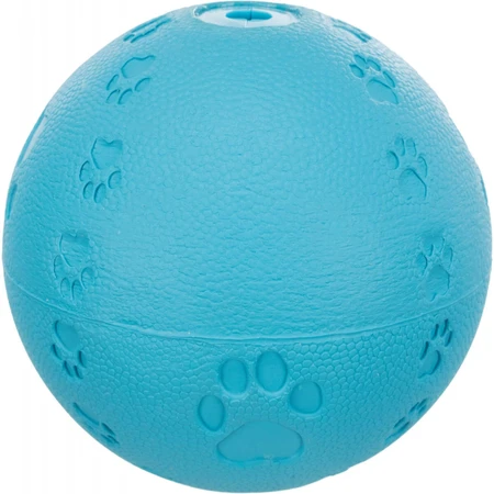 Trixie, dog ball toy, with sound, natural rubber, 9cm, multicolor