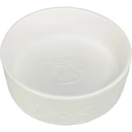 TRIXIE Kerst, hondenbak, rond, keramiek, wit, 0.3l, ⌀12cm
