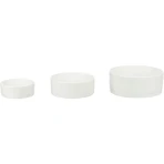 TRIXIE Kerst, hondenbak, rond, keramiek, wit, 0.3l, ⌀12cm