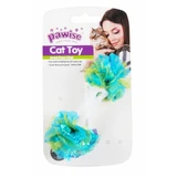 PAWISE Ganter, palla giocattolo per gatti, plastica, attività fisica, vari colori