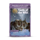 TASTE OF THE WILD Sterilized, Pollo, bustina di cibo umido senza cereali per gatti sterilizzati, (paté), 85g