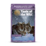 TASTE OF THE WILD Sterilized, Chicken, sachet de nourriture humide sans grain pour chats stérilisés, (pâté), 85g