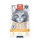 WANPY Joint Support Creamy Treats, Huhn und Rind, funktioneller Belohnungsbeutel für Katzen, Gelenksystem, (Püree), 70g