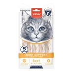 WANPY Joint Support Creamy Treats, Huhn und Rind, funktioneller Belohnungsbeutel für Katzen, Gelenksystem, (Püree), 70g
