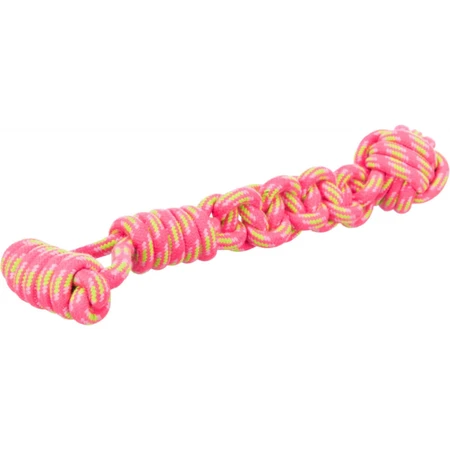 Trixie, Seilspielzeug mit Ball für Hunde, 8/38cm, multicolor