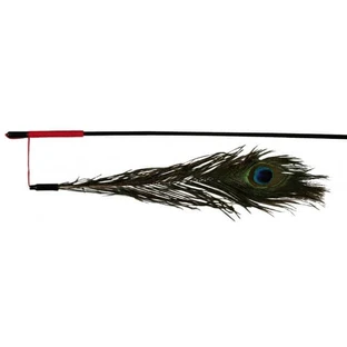 Trixie, veren hengel, speelgoed, katten, veelkleurig, 47cm