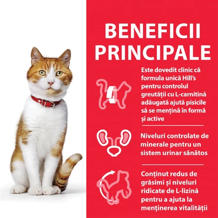 HILL'S SCIENCE PLAN Adult Sterilized, Huhn, Trockenfutter für sterilisierte Katzen, 1,5kg