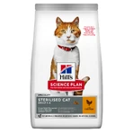 HILL'S SCIENCE PLAN Adult Sterilized, Huhn, Trockenfutter für sterilisierte Katzen, 1,5kg