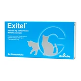 EXITEL 230/20mg, inwendige ontworming voor katten, tabletten, 24buc