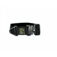EURO JOE Tactical, collar para perro, ajustable, nylon, negro, hebilla Cobra, XXL(44-61 x 3.8cm)