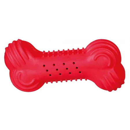 TRIXIE, refreshing dog bone toy, rubber, 11cm, multicolor