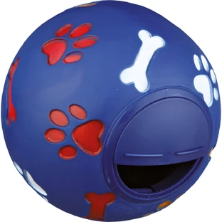 Trixie, jouet boule surprise pour chien, plastique, 7cm, multicolore