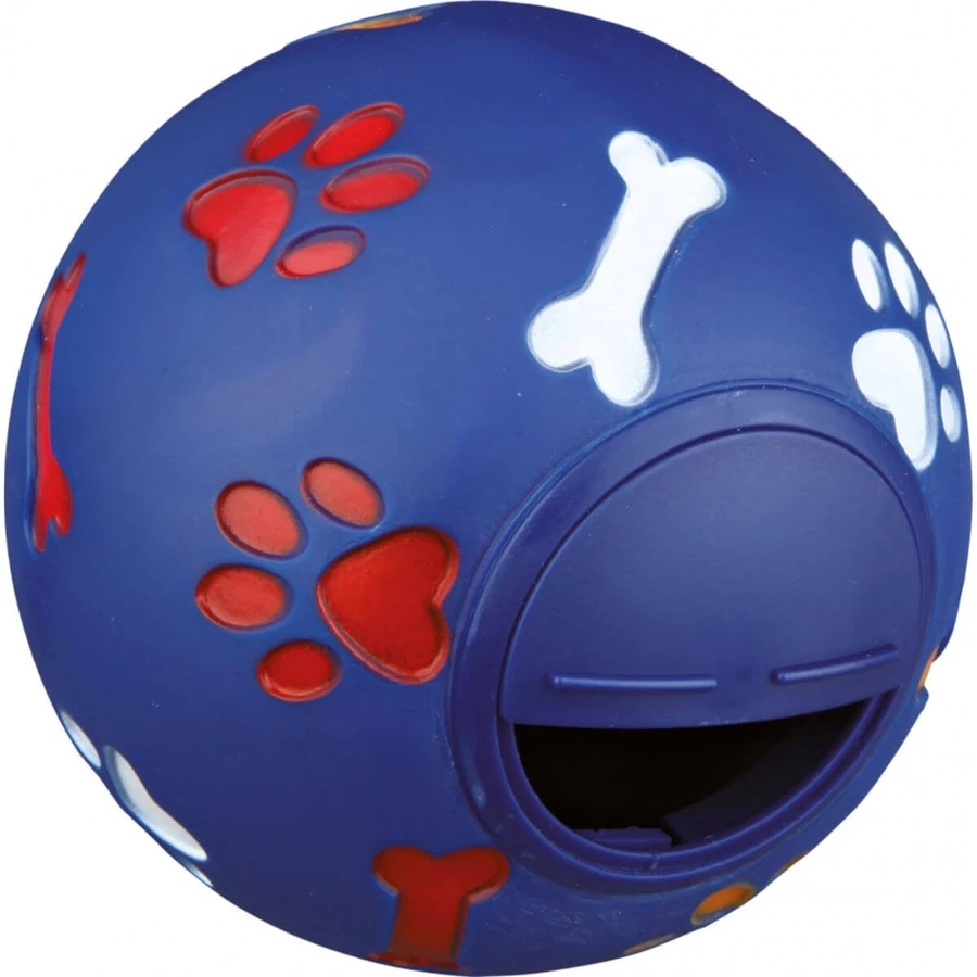 Trixie, jouet boule surprise pour chien, plastique, 7cm, multicolore
