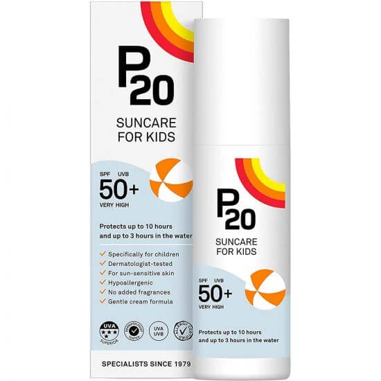 Children's sun protection cream SPF50+, 100 ml, Riemann P20