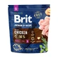 BRIT Premium By Nature Adulto Razas Pequeñas, XS-S, Pollo, alimento seco perros, 1kg