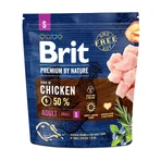 BRIT Premium By Nature Adult Small Breed, XS-S, Kip, droogvoer voor honden, 1kg