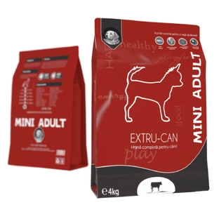 EXTRU-CAN Mini Adult, XS-S, Carne de vacuno, alimento seco para perros, 4kg