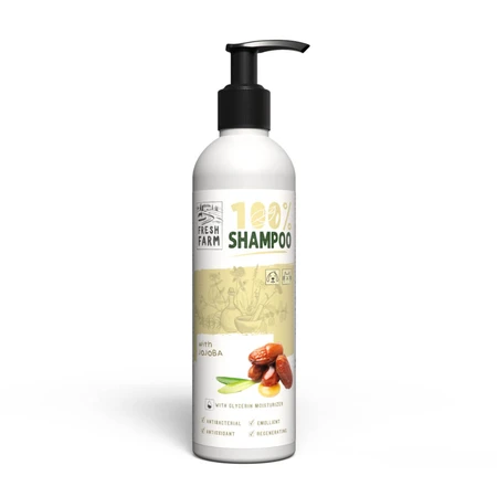 FRESH FARM Jojoba, XS-XL, shampoo voor honden, fles, 250ml