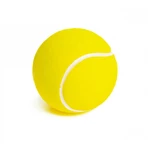 LEOPET Bal, apporteerspeeltje voor honden, XS-S, vinyl, fysieke activiteiten, geel, 7,5 cm