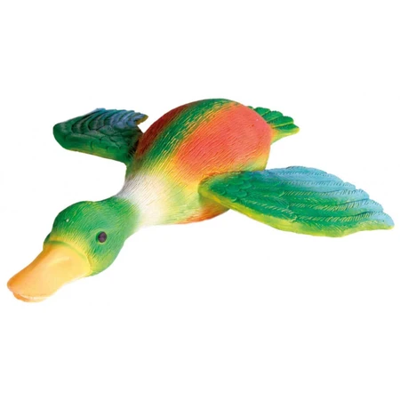 Trixie, vliegend eendje voor honden, met origineel geluid, latex, 30cm, veelkleurig