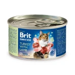 BRIT Premium By Nature, kalkoen en lam, graanvrij natvoer in blik, (pate), 200g