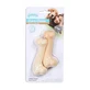 PAWISE Bone, chew toy for dogs, Chicken, M-L, plastic, teething, beige, 10cm