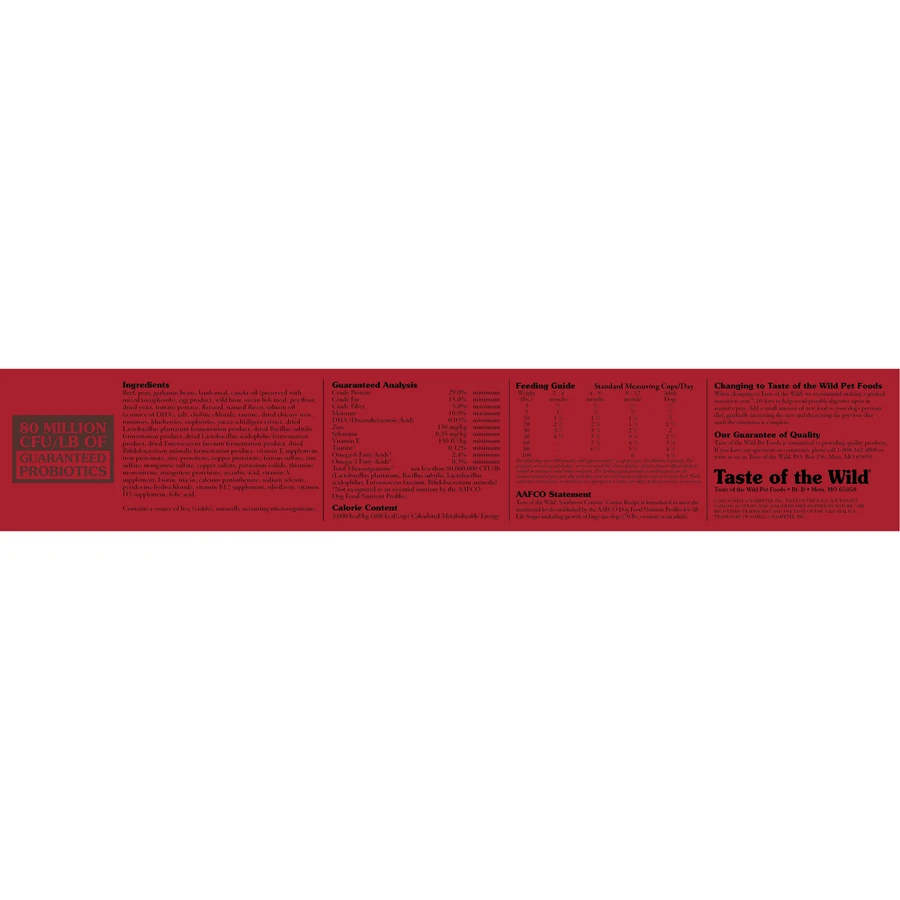 TASTE OF THE WILD Southwest Canyon, Jabalí, pienso sin cereales, 2kg