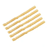 Bâton en cuir torsadé 10 mm d'épaisseur / 12 cm de longueur, 100 pièces/ensemble