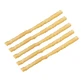 Leather twisted leather baton 10 mm thick / 12 cm long, 100 pieces/set