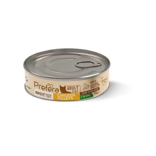 PREFERA Pro H&T H&T Fillets, Huhn, getreidefreies Katzenfutter in Dosen, (in Suppe), 70g