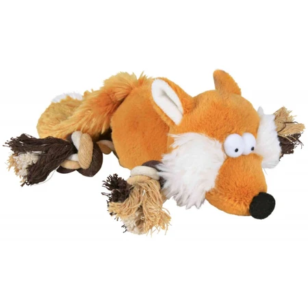 Trixie, Hundespielzeug Fuchs, mit Sound, Plüsch, 34cm, multicolor