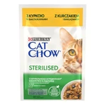 PURINA Cat Chow Sterilized, Chicken, sachet wet food for sterilized cats, (in sauce), 85g
