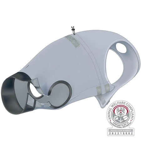 TRIXIE, XS-S, protector corporal perros, algodón, 30cm