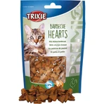 TRIXIE Barbecue Hearts, Huhn, getreidefreier Belohnungsbeutel für Katzen, 50g