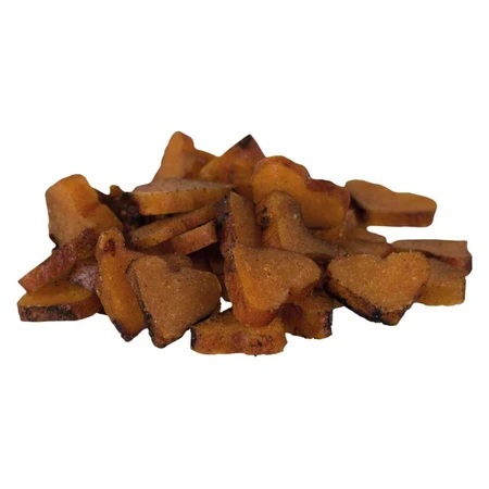 TRIXIE Barbecue Hearts, Huhn, getreidefreier Belohnungsbeutel für Katzen, 50g