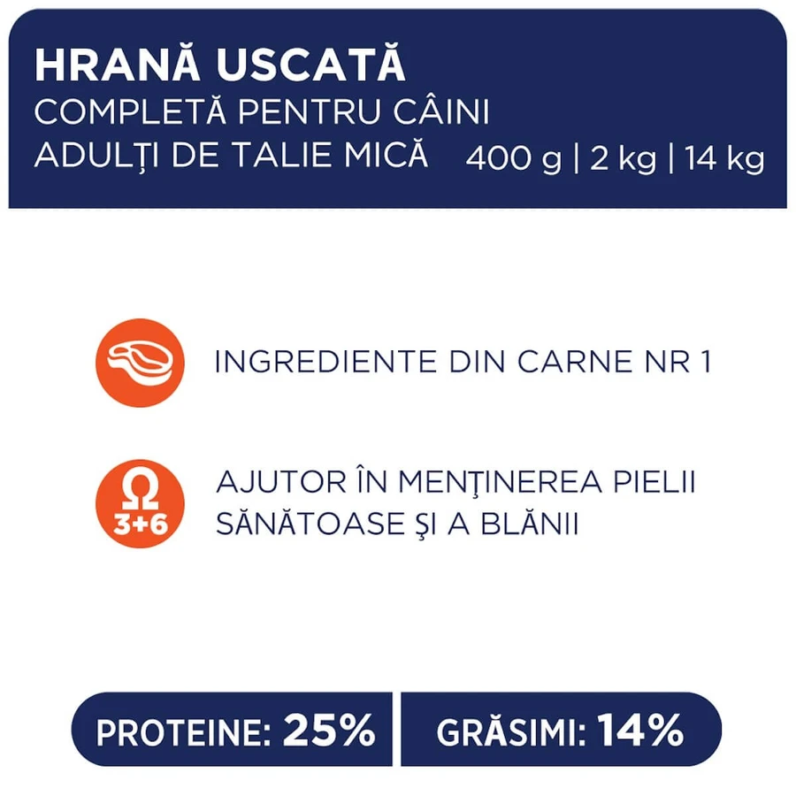 CLUB 4 PAWS Premium, XS-S, Huhn, Hundetrockenfutter, 2kg