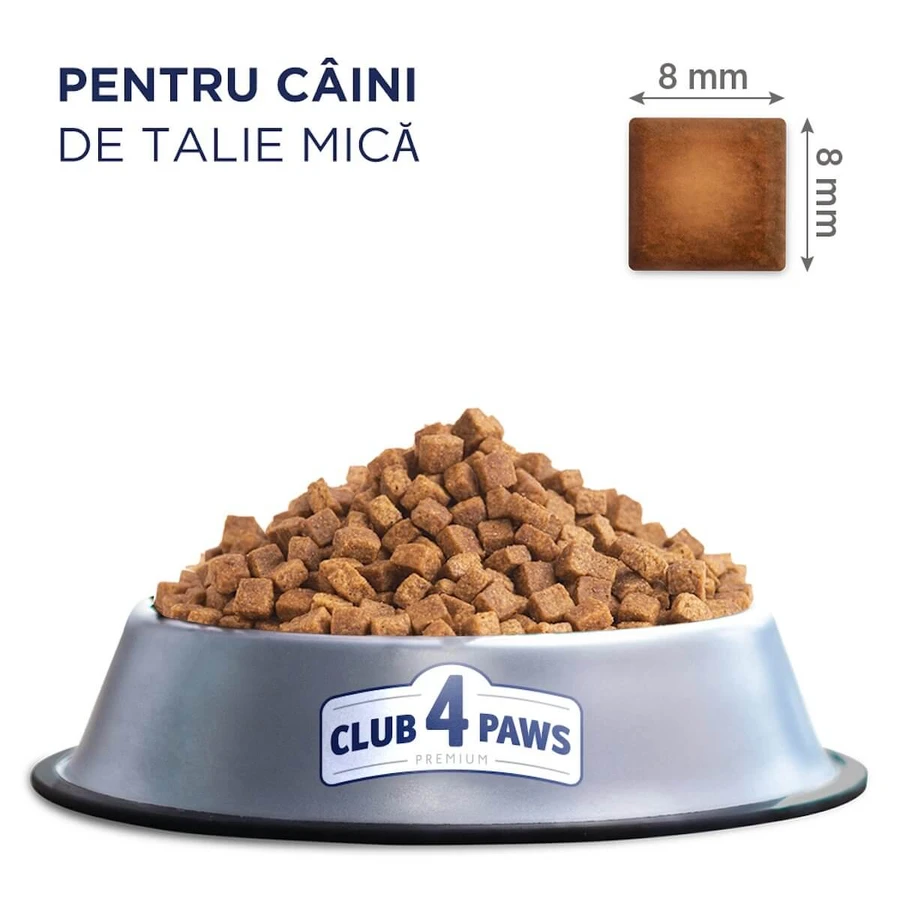 CLUB 4 PAWS Premium, XS-S, Huhn, Hundetrockenfutter, 2kg