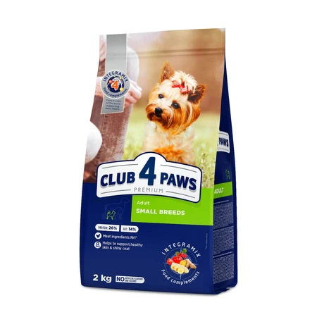 CLUB 4 PAWS Premium, XS-S, Huhn, Hundetrockenfutter, 2kg