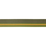 RUFFWEAR Flat Out Forest Horizon, adjustable dog collar, green and orange, S(28-36 x 2cm)